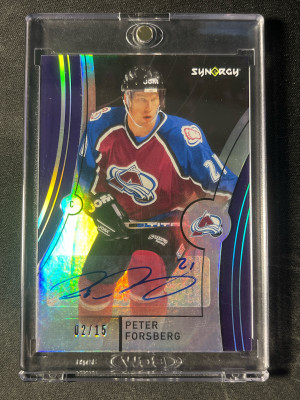 2021 Synergy Peter Forsberg Auto /15 front