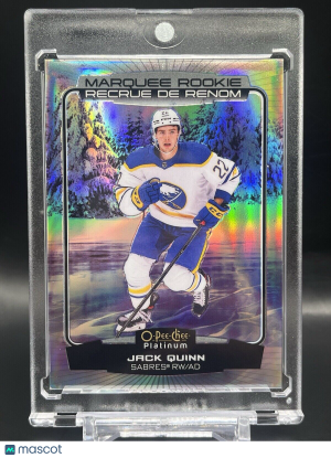 2022-23 O-Pee-Chee Platinum Jack Quinn Marquee Rookie Pond Hockey SSP #204 front