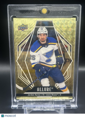 2022-23 UD Allure Jordan Kyrou Golden Treasures 1/1 #73 One Of One front