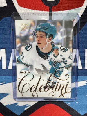 2025-26 Flair Base Macklin Celebrini front