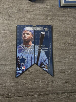 1997 Leaf Ken Griffey Jr Banner Season back