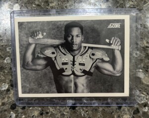 1990 Score Bo Jackson front