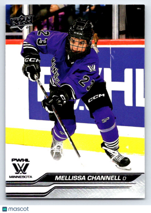 2024 Upper Deck PWHL First Edition Mellissa Channell #23 front