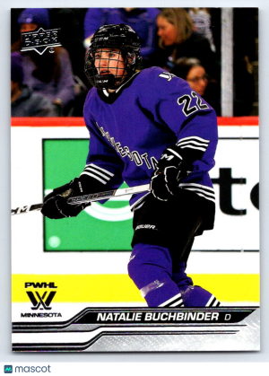 2024 Upper Deck PWHL First Edition Natalie Buchbinder #37 front