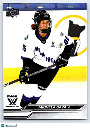 2024 Upper Deck PWHL First Edition Michela Cava #35 front