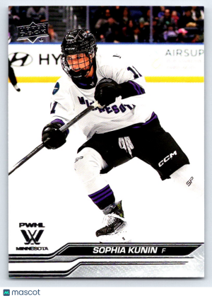 2024 Upper Deck PWHL First Edition Sophia Kunin #44 front