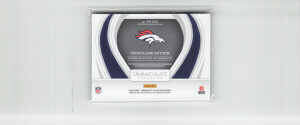 23 #PP-CSU Courtland Sutton Immaculate  Premium  Patch Auto  #95/99 back