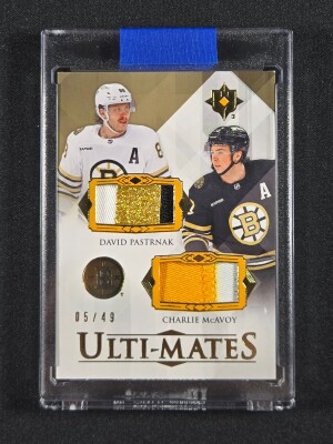 2023-24 Upper Deck Ultimate Collection Ulti-Mates Dual Patch /49