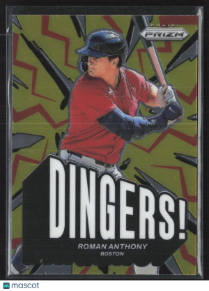 2025 Panini Prizm Baseball Dingers! Roman Anthony #5 front