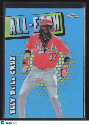 2025 Topps Chrome All-Etch Elly De La Cruz #CAE-4 front