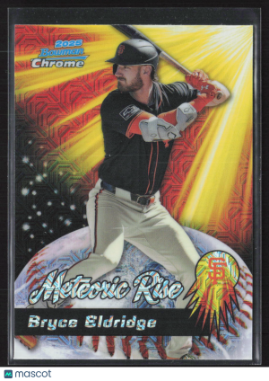 2025 Bowman Chrome Meteoric Rise Bryce Eldridge #MR-1 front